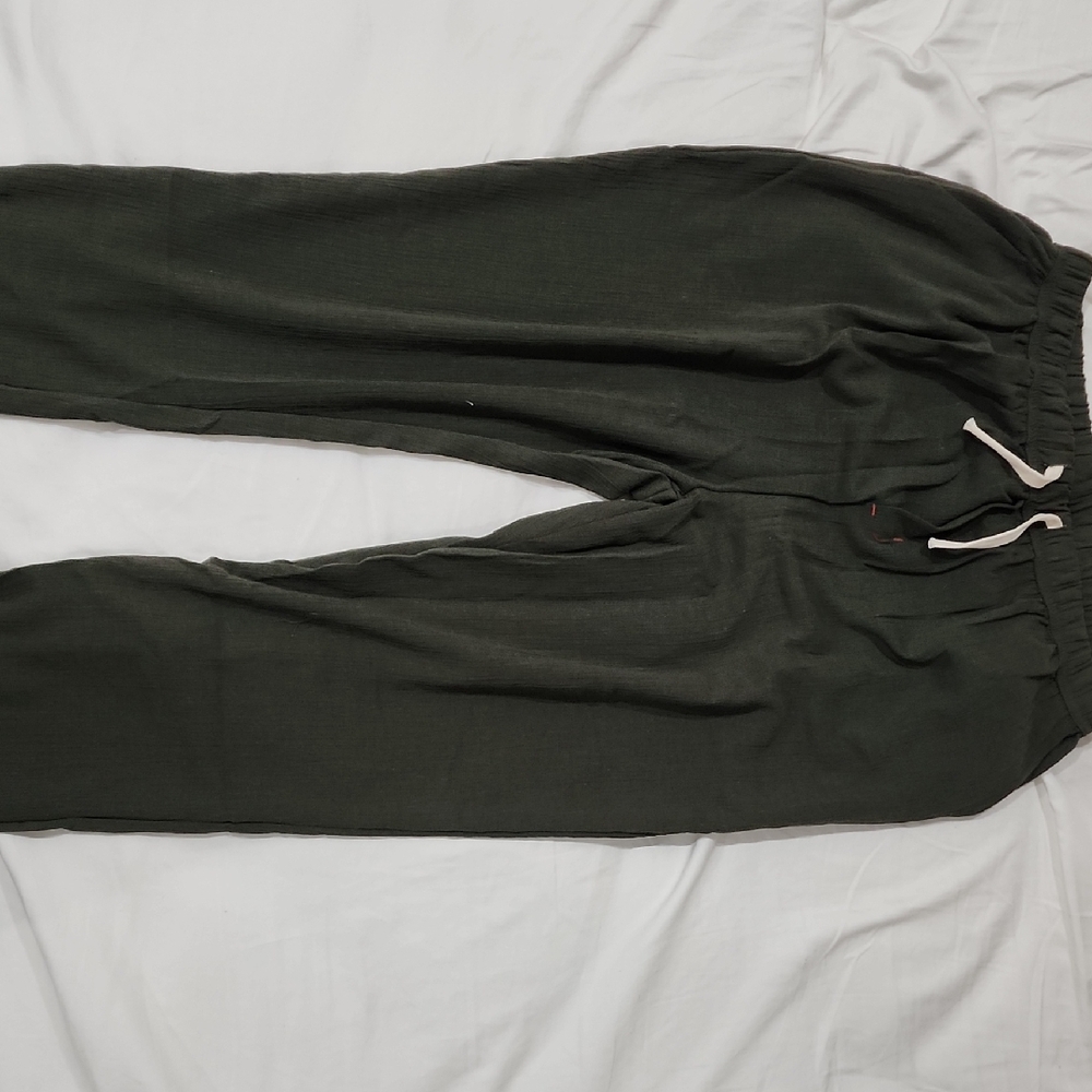 Black Joggers with Relaxed Fit and Elastic Waistband